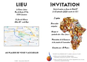 invitation repas soutien association Niotol'Ô